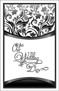 Wedding Program Cover Template 10 - Graphic 14